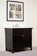 Legion Furniture 38" Woodbridge Four Sink Vanity Set 4