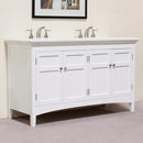 Legion Furniture 60" Woodbridge Double Sink Vanity Set
