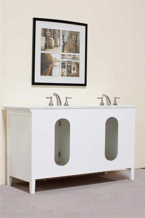 Legion Furniture 60" Woodbridge Double Sink Vanity Set 7