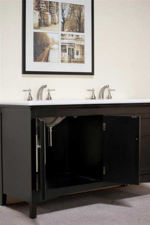 Legion Furniture 60" Woodbridge Double Sink Vanity Set 4