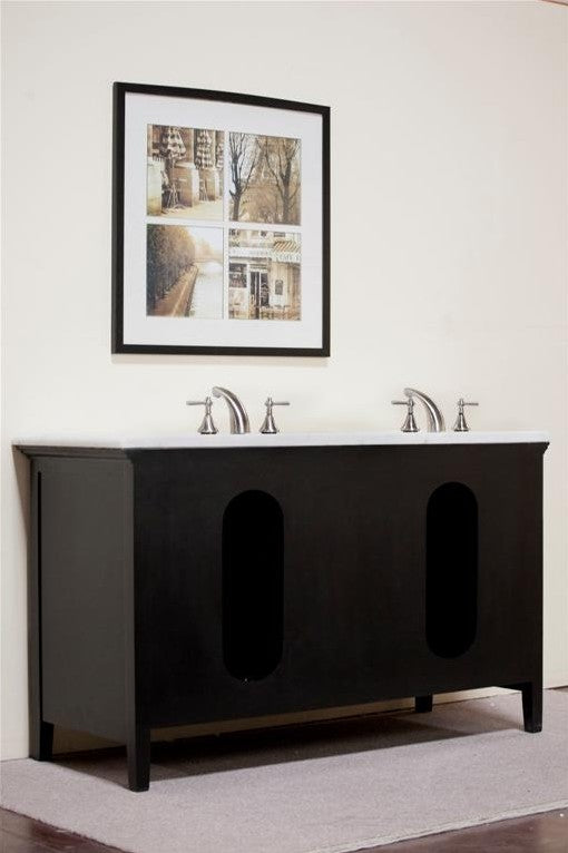 Legion Furniture 60" Woodbridge Double Sink Vanity Set 5