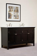 Legion Furniture 60" Woodbridge Double Sink Vanity Set 6