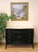 Legion Furniture 48" Single Bathroom Vanity Set with Marble Top 10