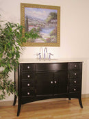 Legion Furniture 48" Single Bathroom Vanity Set with Marble Top 11