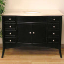 Legion Furniture 48" Single Bathroom Vanity Set with Marble Top