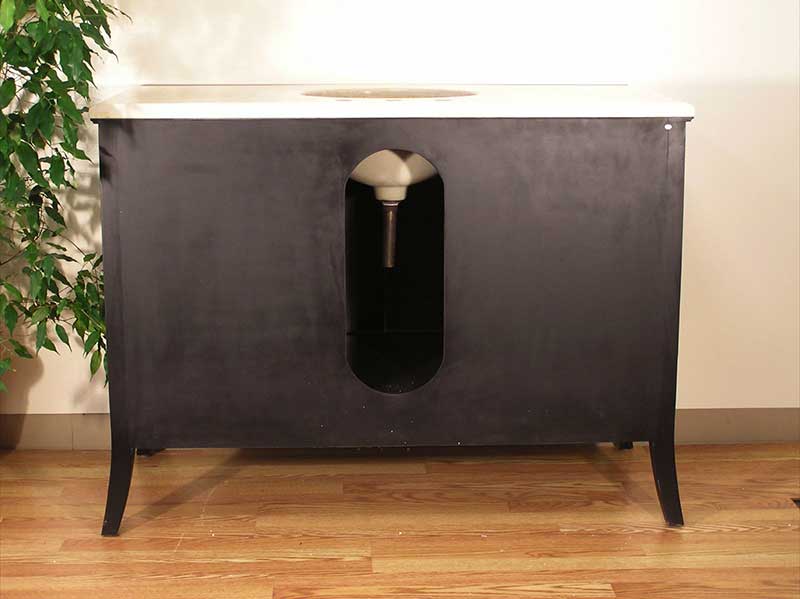Legion Furniture 48" Single Bathroom Vanity Set with Marble Top 3