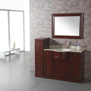 Legion Furniture 30" High Vanity Side Cabinet 3