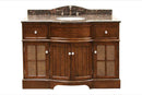 Legion Furniture 49" Single Bathroom Vanity Set with Granite Top