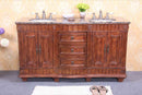 Legion Furniture 60" Double Bathroom Vanity Set
