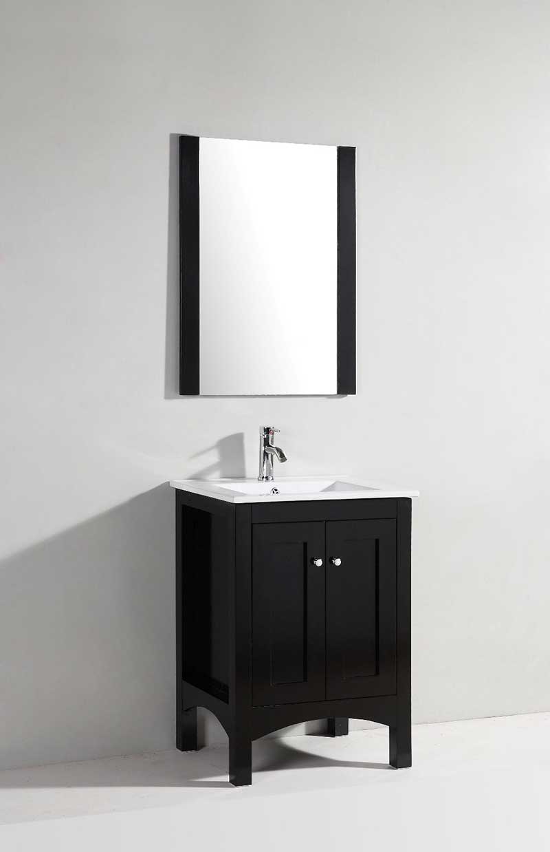 Legion Furniture 24" Single Bathroom Vanity Set with Mirror
