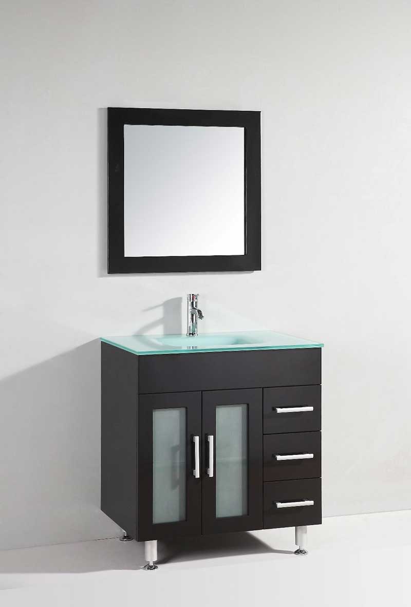 Legion Furniture 32" Single Bathroom Vanity Set with Mirror