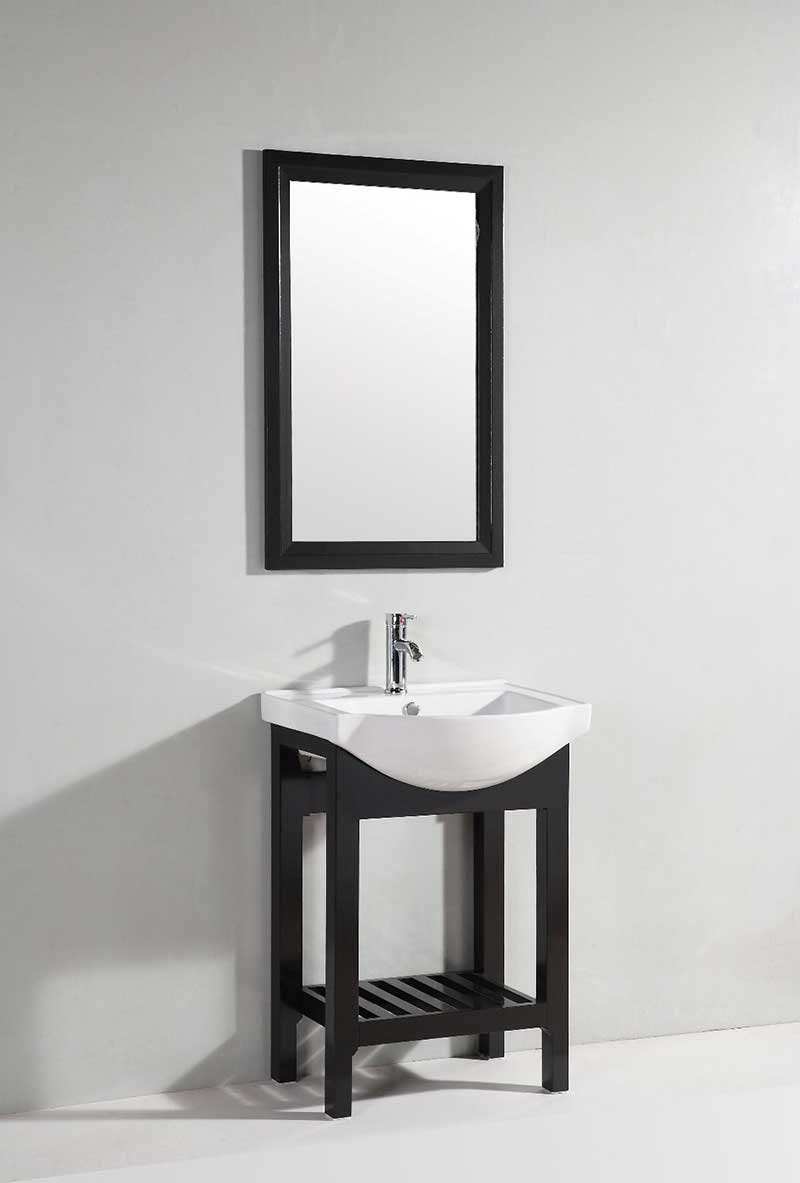 Legion Furniture 24" Single Bathroom Vanity Set with Mirror