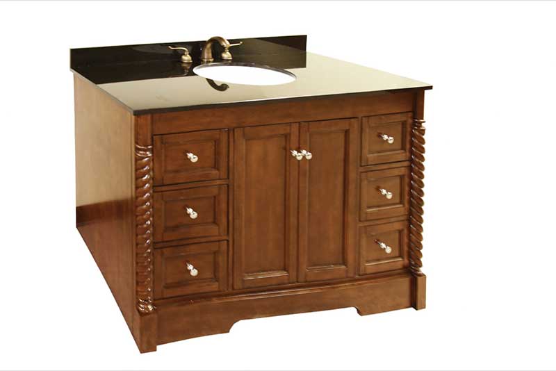 Legion Furniture 49" Single Bathroom Vanity Set with 6 Drawer 2