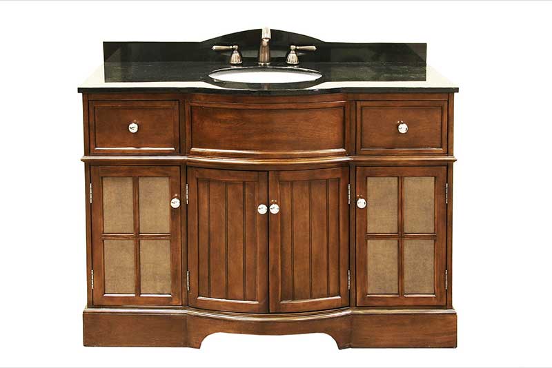Legion Furniture 49" Single Bathroom Vanity Set with Granite Top