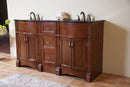 Legion Furniture 61" Double Bathroom Vanity Set 2