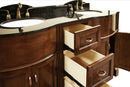 Legion Furniture 61" Double Bathroom Vanity Set 8