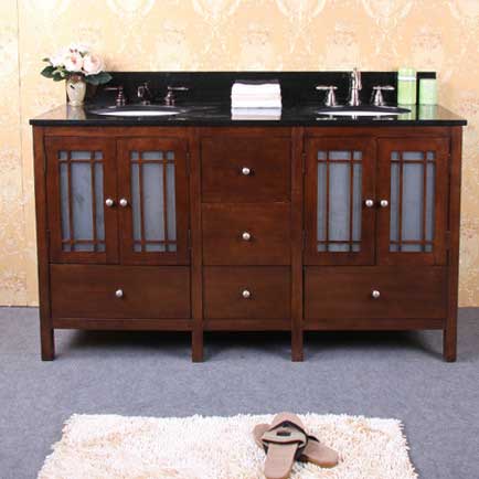 Legion Furniture 60" Double Sink Vanity Base