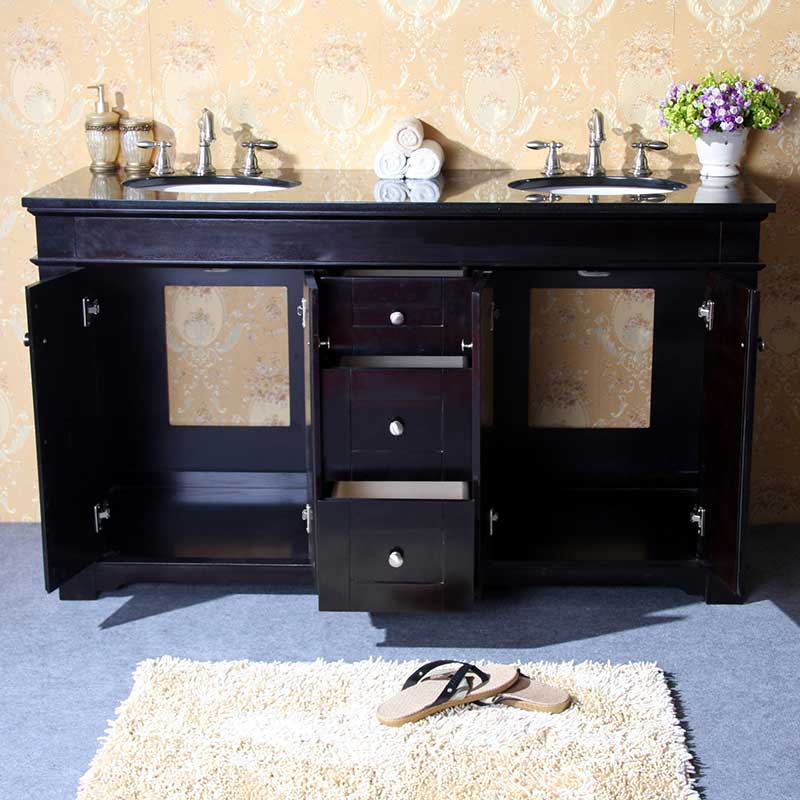 Legion Furniture 60" Double Sink Vanity Vanity Base