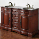 Legion Furniture 58" Double Vanity Set