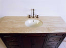 Legion Furniture 60" Solid Wood Sink Chest Vanity Set 4