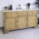 Legion Furniture 60" Chest Vanity Set