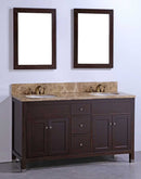 Legion Furniture 60" Bathroom Vanity Set with Mirrors