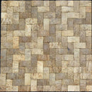 Legion Furniture 1-1/2" x 3/4" Coconut Tile