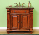 Legion Furniture 36" Solid Wood Single Granite Vanity Set 2