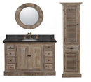 Legion Furniture 49" Solid Recycled Fir Single Vanity Set 2
