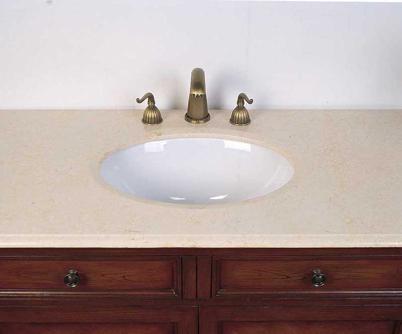 Legion Furniture 42" Sink Vanity - No Faucet American Pecan 4