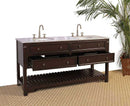 Legion Furniture 68" Sink Vanity - No Faucet Cherry 2