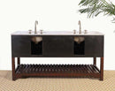 Legion Furniture 68" Sink Vanity - No Faucet Cherry 3