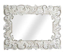 Legion Furniture Resin 20.9"x34.3" Mirror Overall 33.9"x43.7" Antique White
