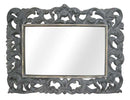 Legion Furniture Resin 37.8"x22.4" Mirror Overall 55.1"x40.9" Antique Grey