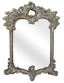 Legion Furniture Resin 19.7"x28.3" Mirror Overall 41"x28.7" Antique Gold