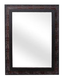 Legion Furniture Wood 20"x28" Mirror Overall 35.4"x27.6 Antique Dark Cherry