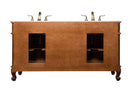 Legion Furniture 67" Sink Vanity Medium Walnut 3