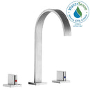 Anzzi Sabre 8 in. Widespread 2-Handle Bathroom Faucet in Brushed Nickel L-AZ183BN 2