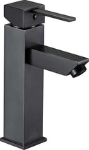 Anzzi Pygmy Single Hole Single Handle Bathroom Faucet in Oil Rubbed Bronze L-AZ112ORB