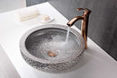 Anzzi Levi Series Vessel Sink in Speckled Silver LS-AZ8200 4
