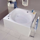 Aquatica Liquid Space-Wht Freestanding Lucite® with Microban® Acrylic Bathtub - White 2