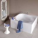 Aquatica Liquid Space-Wht Freestanding Lucite® with Microban® Acrylic Bathtub - White 3