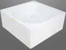 Aquatica Liquid Space-Wht Freestanding Lucite® with Microban® Acrylic Bathtub - White 4