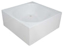 Aquatica Liquid Space-Wht Freestanding Lucite® with Microban® Acrylic Bathtub - White 5