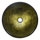 Anzzi Posh Series Deco-Glass Vessel Sink in Verdure Gold LS-AZ289 3