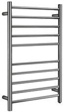 Anzzi Bali Series 10-Bar Stainless Steel Wall Mounted Towel Warmer in Brushed Nickel TW-AZ075BN