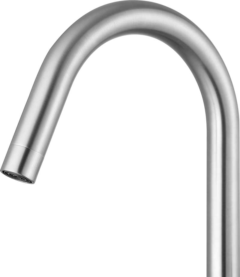 Anzzi Farnese Single-Handle Standard Kitchen Faucet in Brushed Nickel KF-AZ222BN 19