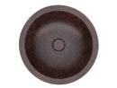 Anzzi Stern 16 in. Handmade Vessel Sink in Hammered Antique Copper LS-AZ342 5