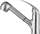 Anzzi Del Acqua Single-Handle Pull-Out Sprayer Kitchen Faucet in Brushed Nickel KF-AZ204BN 15