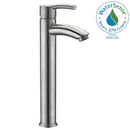 Anzzi Quartet Single Hole Single-Handle Bathroom Faucet in Brushed Nickel L-AZ079BN